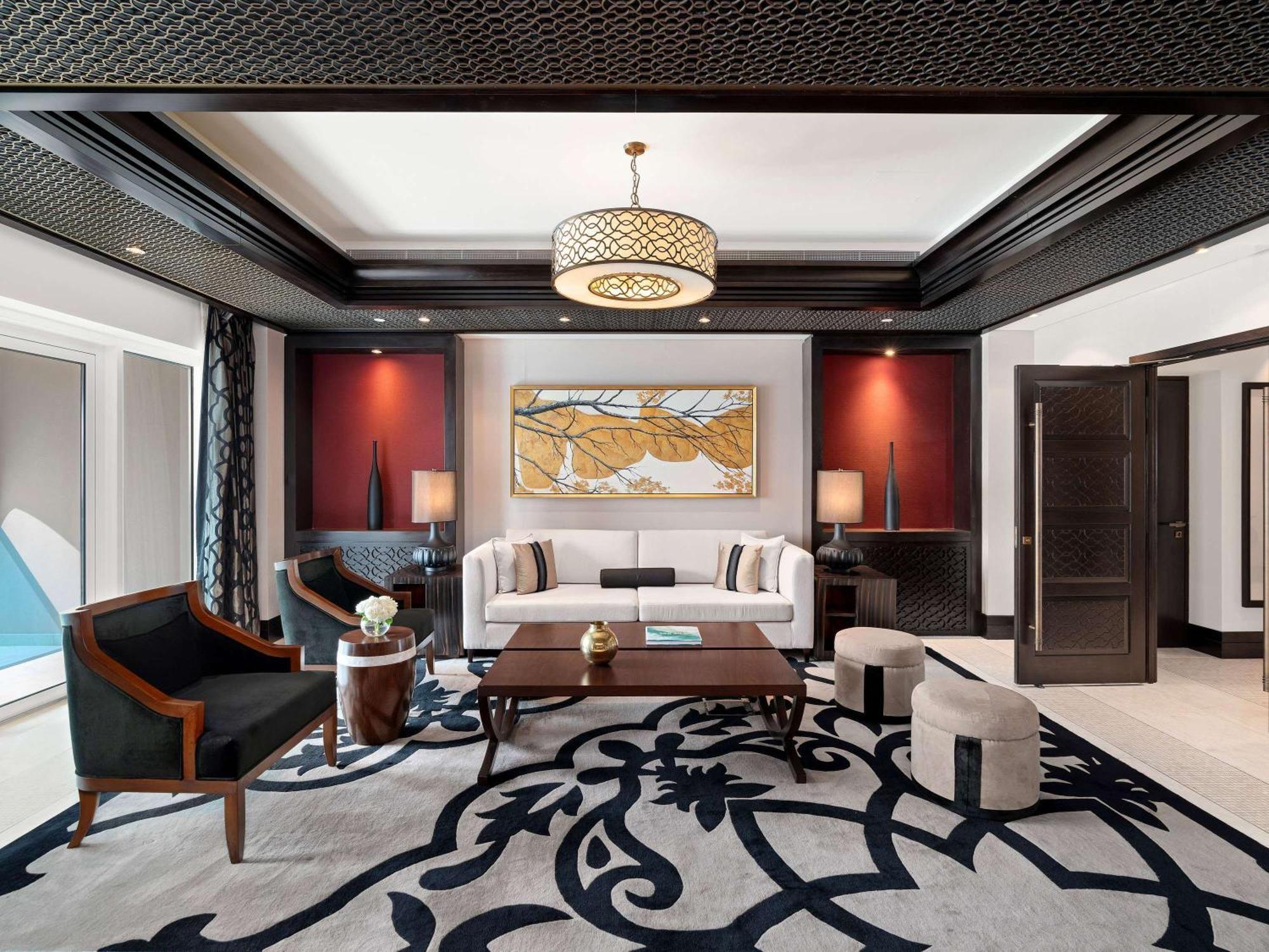 Rixos Marina Abu Dhabi Hotel Exterior photo The interior of the Presidential Suite